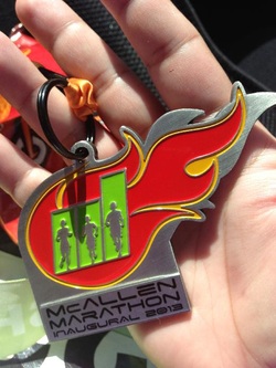 McAllen Marathon Medal